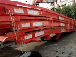 華(huá)潤雪花(hua)啤酒（東(dōng)莞）公司(sī) 新款式(shi)移動登(deng)車橋3套(tao)