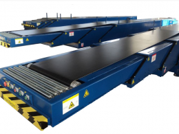 皮帶式伸縮輸(shu)送機