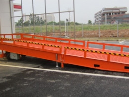 工字鋼梁移(yi)動登車橋