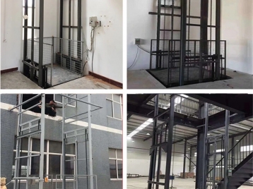 直頂導(dǎo)軌式升降機